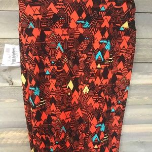 LuLaRoe, cassie skirt, size Large